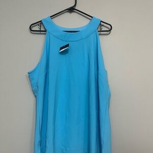 Sleeveless Blue Women's Top
